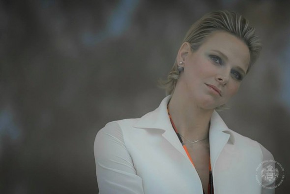 Princess Charlene at the Monaco Grand Prix Princess Charlene at the Monaco Grand Prix