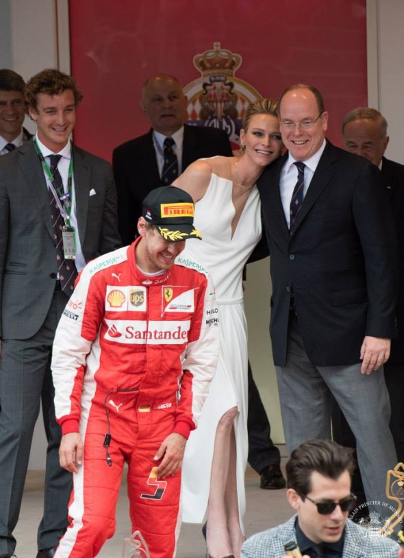 Princess Charlene at the Monaco Grand Prix Princess Charlene at the Monaco Grand Prix