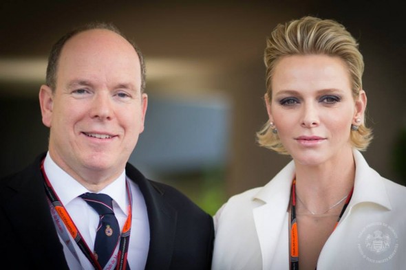Princess Charlene at the Monaco Grand Prix Princess Charlene at the Monaco Grand Prix