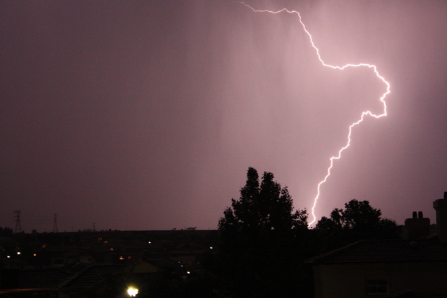 Highveld thunderstorms