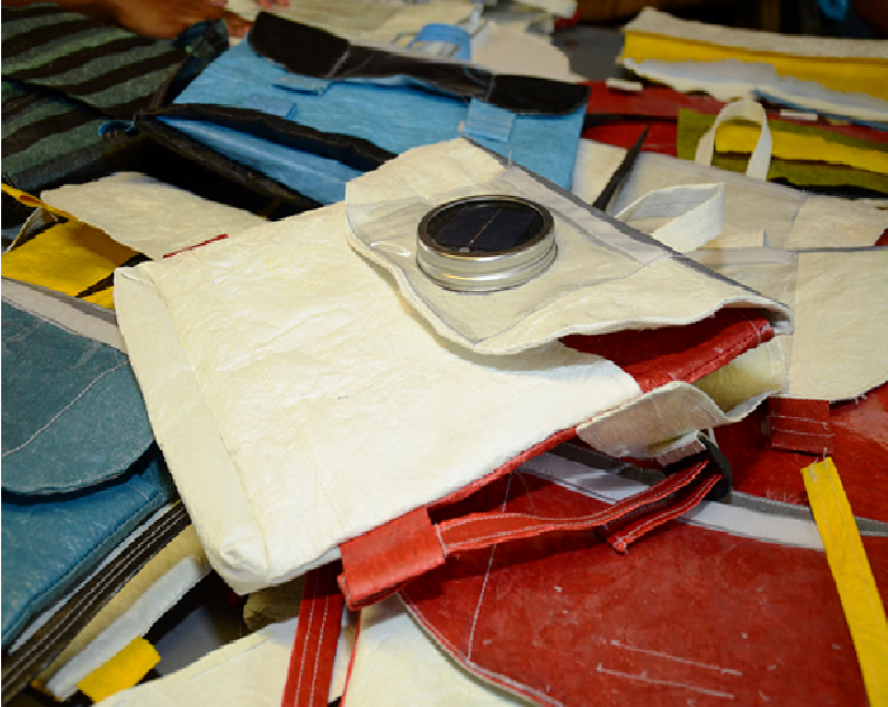 Innovative South African Repurposes Plastic to Make School Bags that