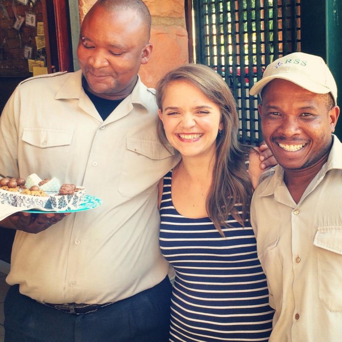 Girl with Cake, South Africa Girl with Cake, South Africa