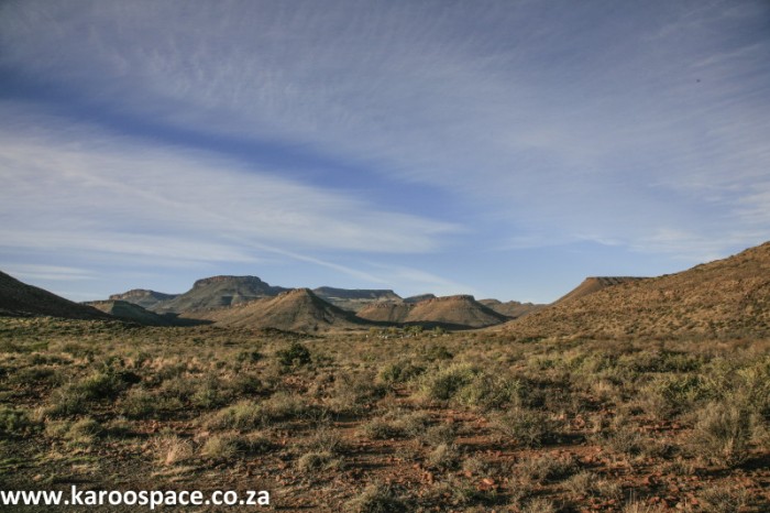 The Karoo National Park outside Beaufort West. The Karoo National Park outside Beaufort West.
