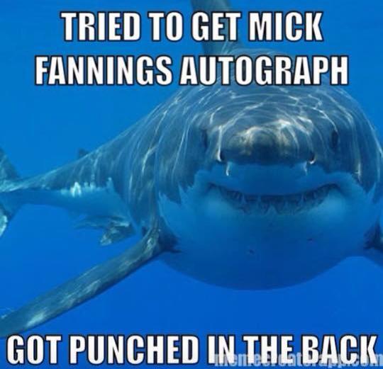 Mick Fanning shark jokes
