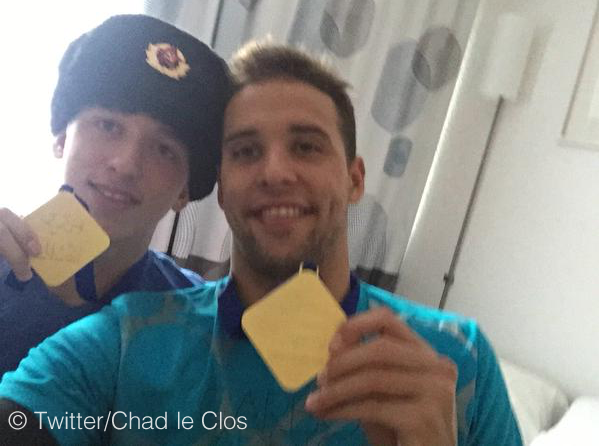 Chad le Clos and his brother