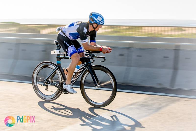 Peter de Groot - "Stuart Marais - first ever Standard bank IRONMAN 70.3 Durban champion - cycle" Peter de Groot - "Stuart Marais - first ever Standard bank IRONMAN 70.3 Durban champion - cycle"
