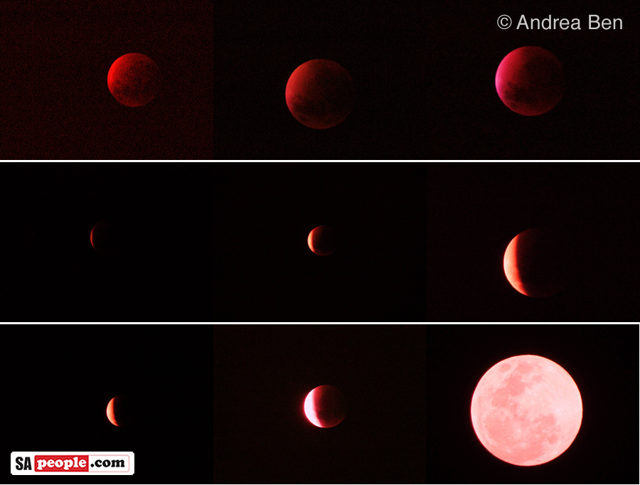 Awesome Photos of the Supermoon Lunar Eclipse from South Africa