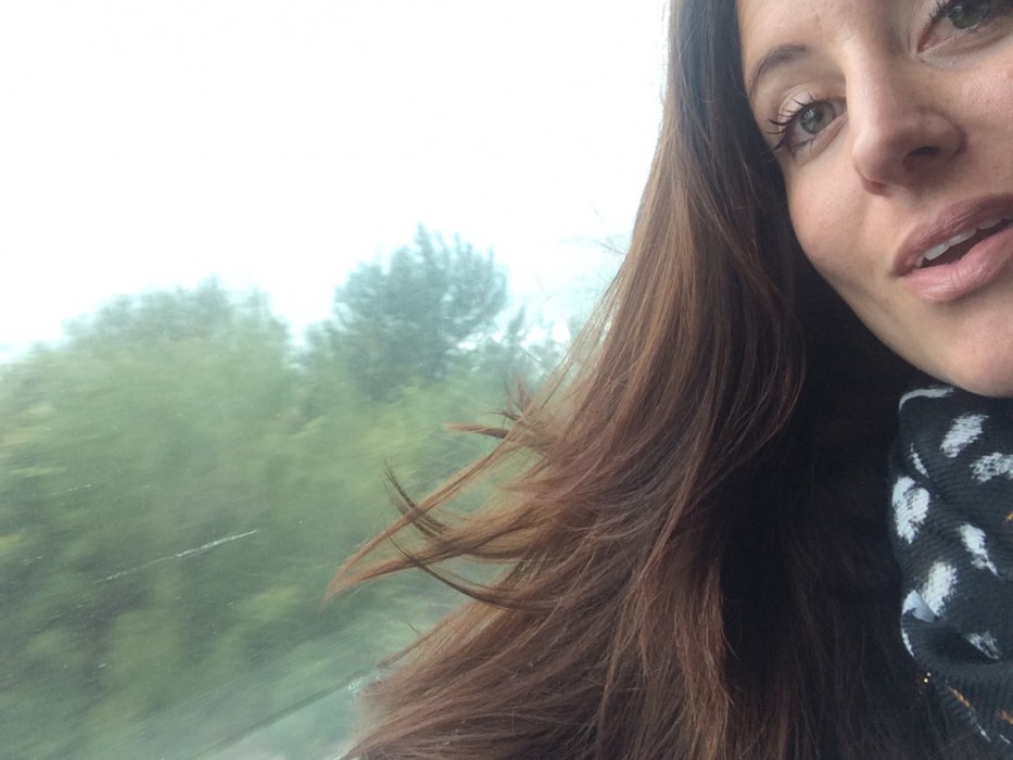 On a train from Nice to Genoa – June 2015 On a train from Nice to Genoa – June 2015