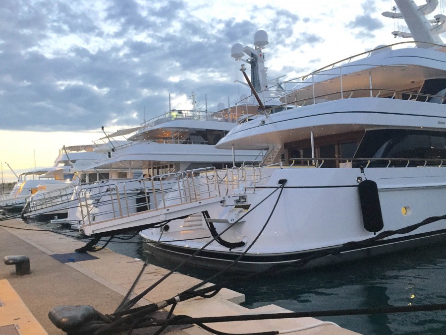 Working on Yachts on the Riviera