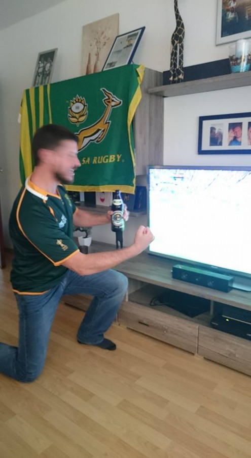Springbok fans Springbok fans