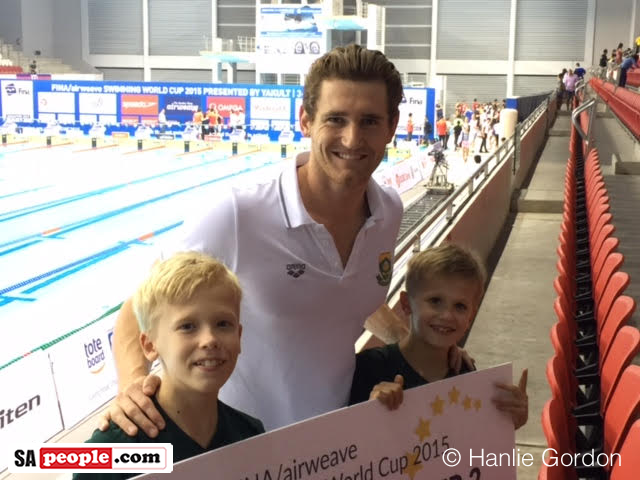 Cameron van der Burgh, South African swimmer