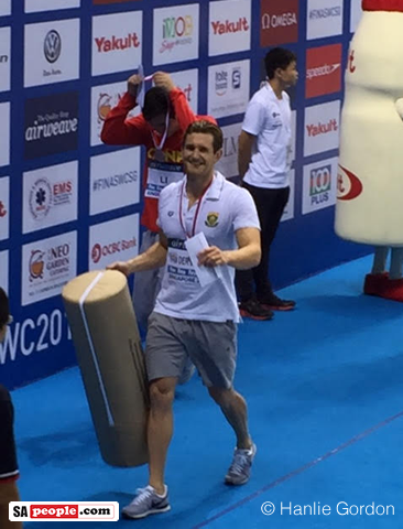 Cameron van der Burgh, South African swimmer