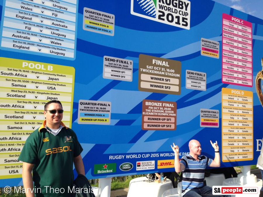 Springbok rugby world cup fans Springbok rugby world cup fans