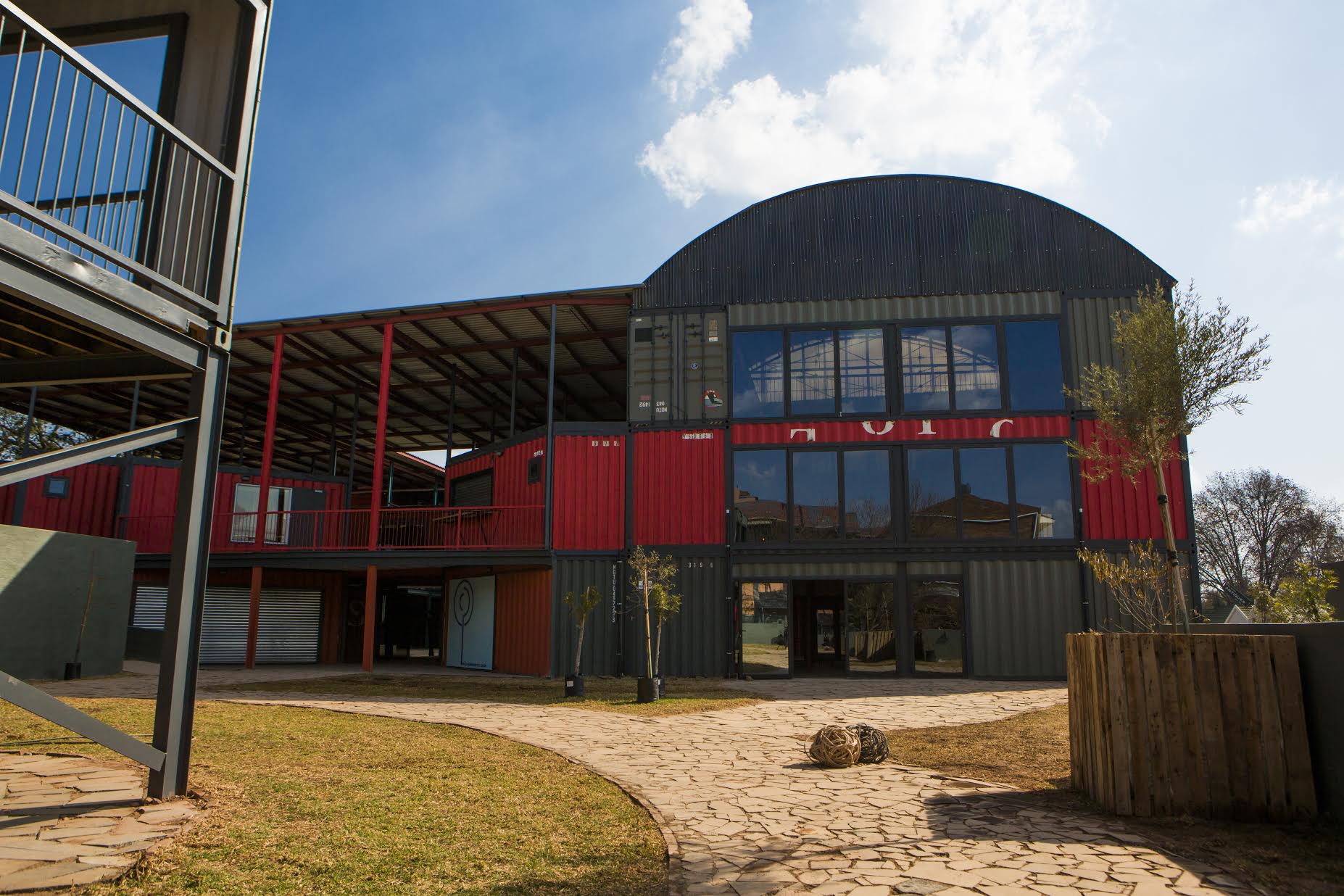 A Funky New Joburg Mall is Containerised SAPeople Worldwide South