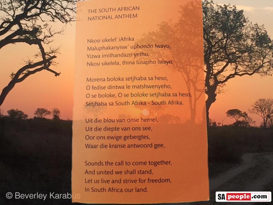 south african national anthem words