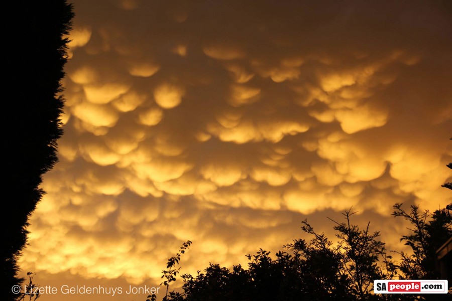Clouds over Centurion Clouds in South Africa