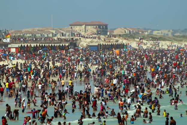 Muizenberg Beach NY3 Muizenberg Beach New Year 2016