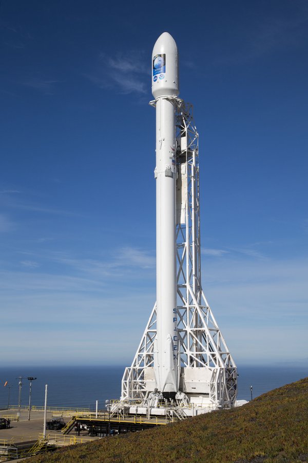 Rocket in vertical position Rocket in vertical position