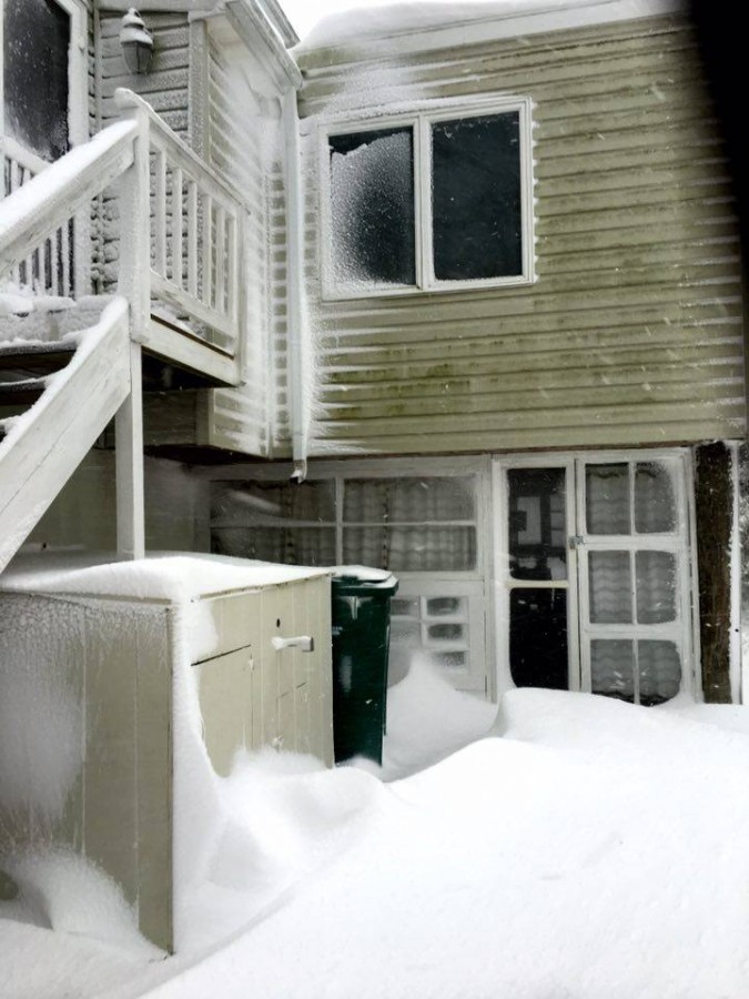 Snow storm in the USA