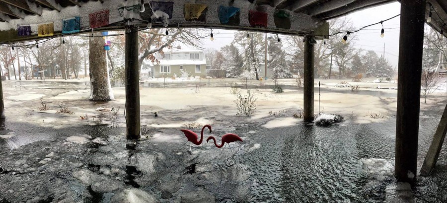 Snow storm in the USA