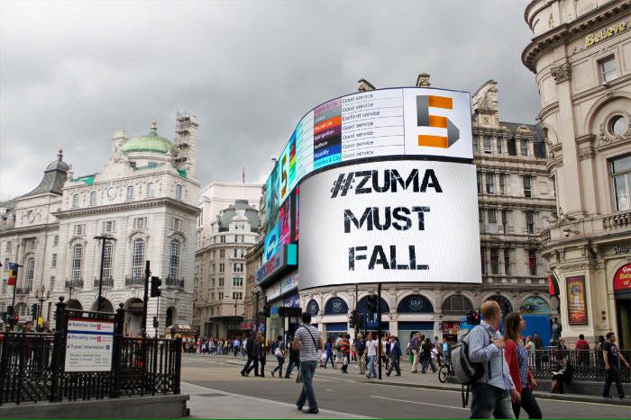 ZumaMustFall in London ZumaMustFall in London
