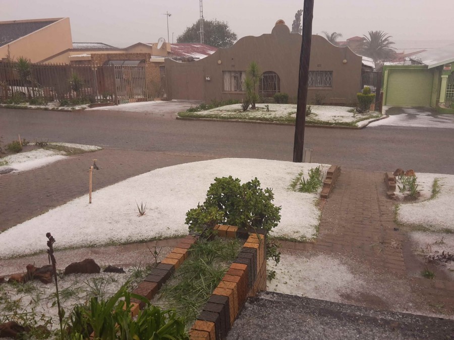 Hail in Krugersdorp West Krugersdorp West