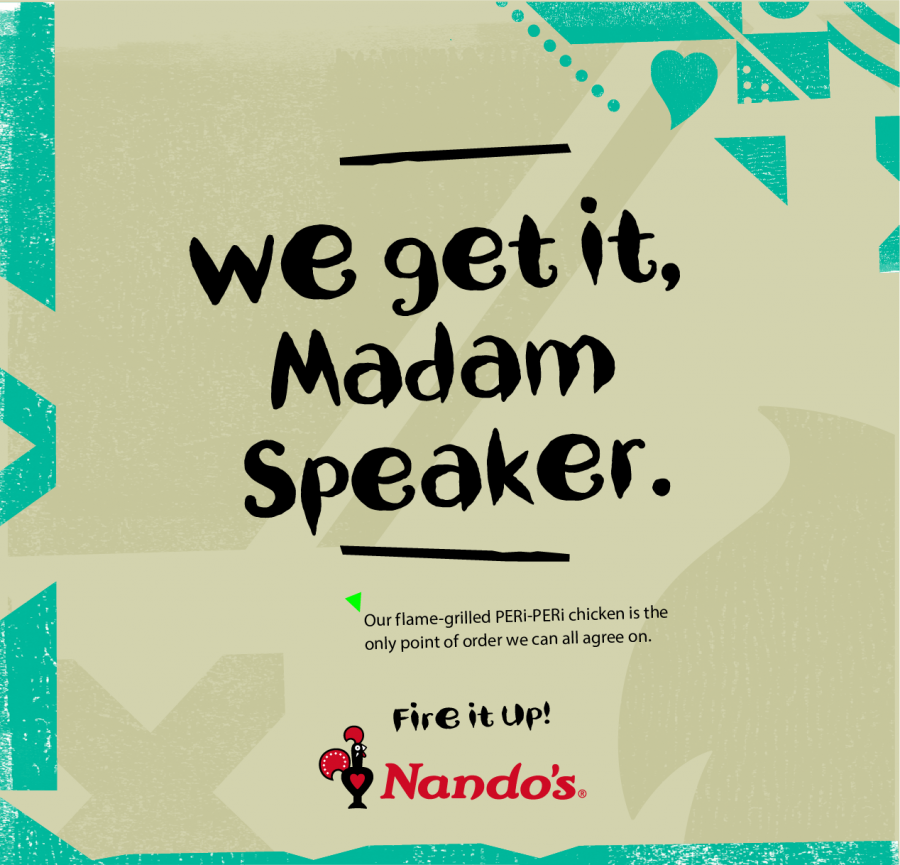 Nandos madam speaker