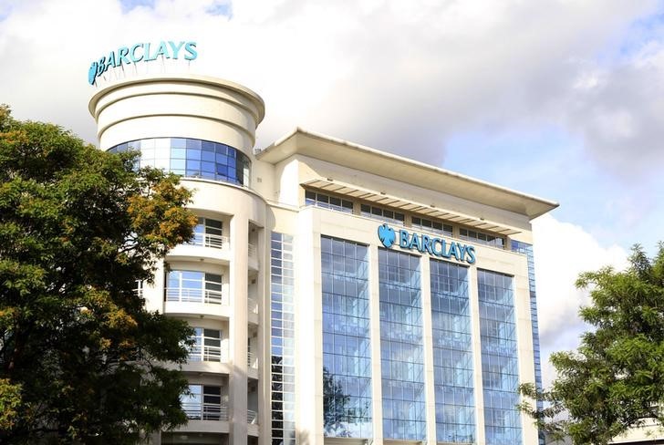 A general view shows the headquarters of Barclays Bank Kenya in the capital Nairobi barclays bank