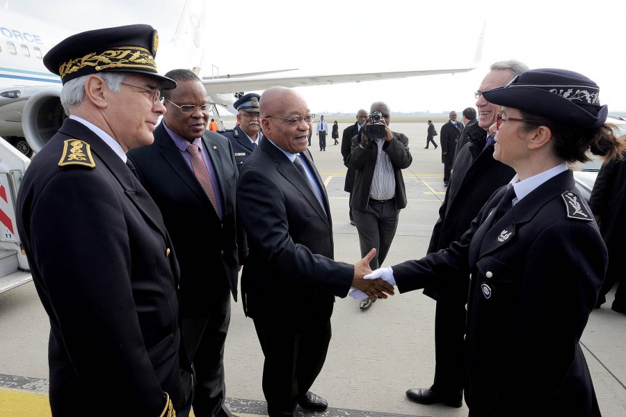President Zuma is on a working visit to France