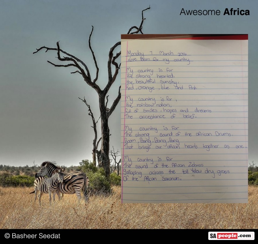 poem africa In the first lines of the poem, africa is portrayed as a complex and pretty ridiculously hot woman – eternal and eternally gorgeous no, we're not at all jealous not at all things take a turn for the worse in stanza 2: africa is invaded by brigands that steal men and women there's lots of . poem africa In the first lines of the poem, africa is portrayed as a complex and pretty ridiculously hot woman – eternal and eternally gorgeous no, we're not at all jealous not at all things take a turn for the worse in stanza 2: africa is invaded by brigands that steal men and women there's lots of .