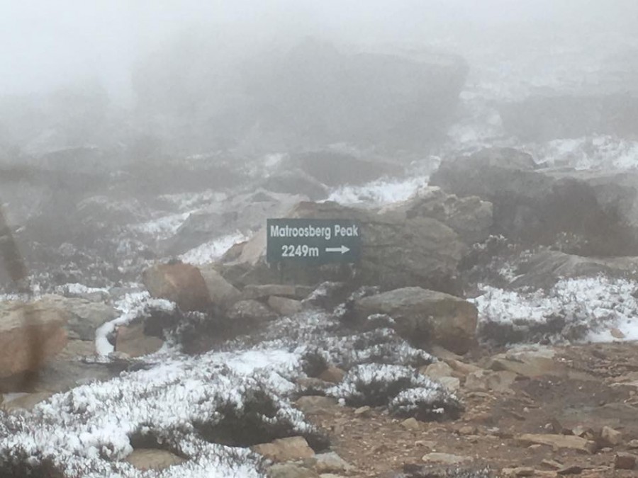Matroosberg snow Matroosberg snow