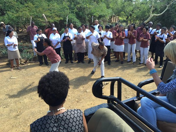 Thuli Madonsela at Phinda2 Thuli Madonsela at Phinda2