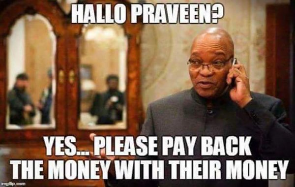 Zuma Praveen joke Zuma joke