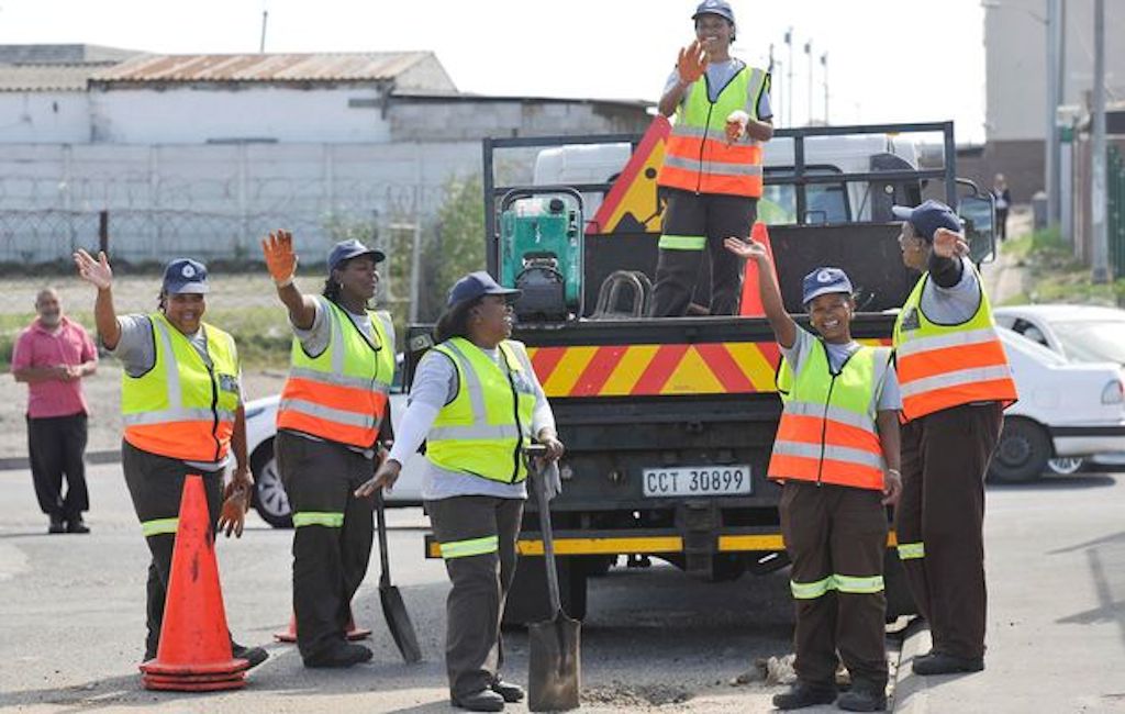 road workers cape town