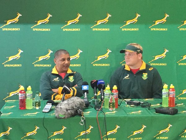 Adriaan Strauss and Coetzee