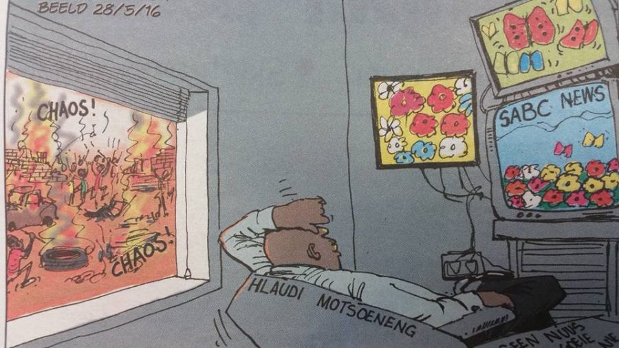 Fire and SABC joke