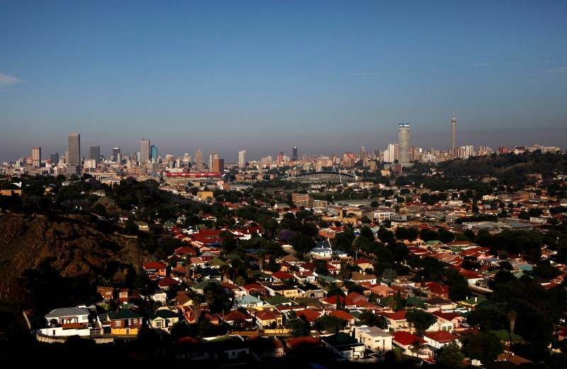A view of the city of Johannesburg, November 8, 2009. REUTERS/Siphiwe Sibeko