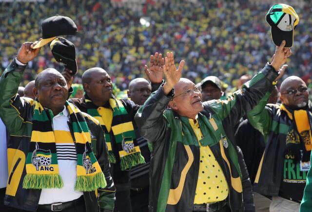 ANC Zuma and Ramaphosa