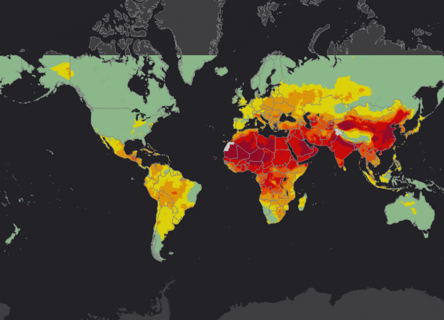 map air pollution