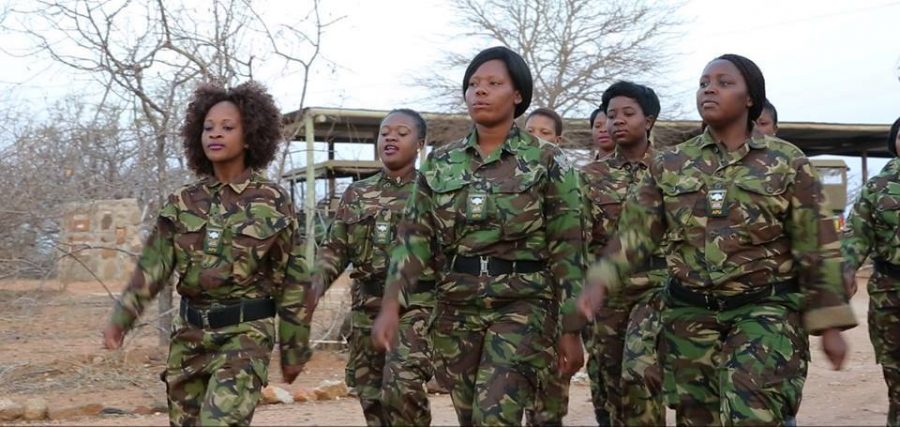 South Africa's Black Mambas anti-poaching unit. Source: FB/Black Mambas