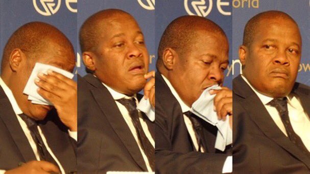 Source: Twitter/ Wands: When you can't afford the bill at the #SaxonwoldShebeen and you can't find the Gupta's .#BrianMolefe