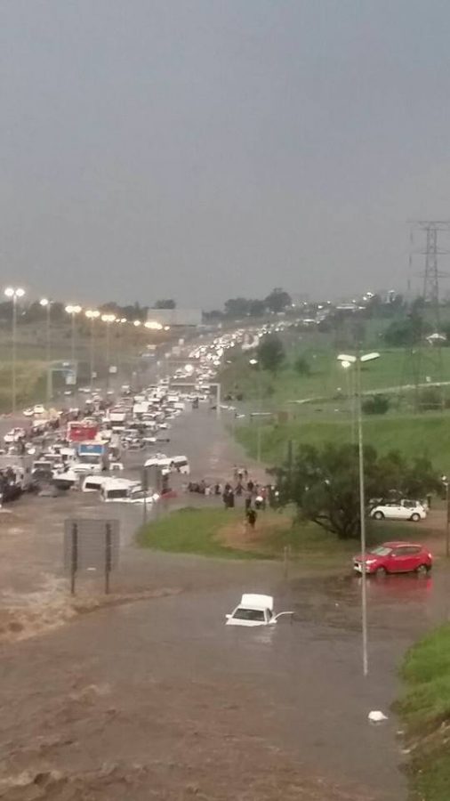 Photo: FB/Adrian Keith Garden - #EastRandFlood #JoburgFlood