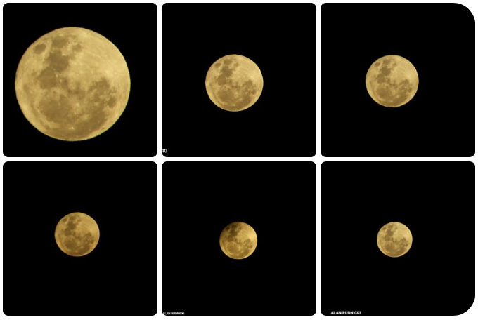 Supermoon photos Cape Town, South Africa Supermoon photos Cape Town, South Africa