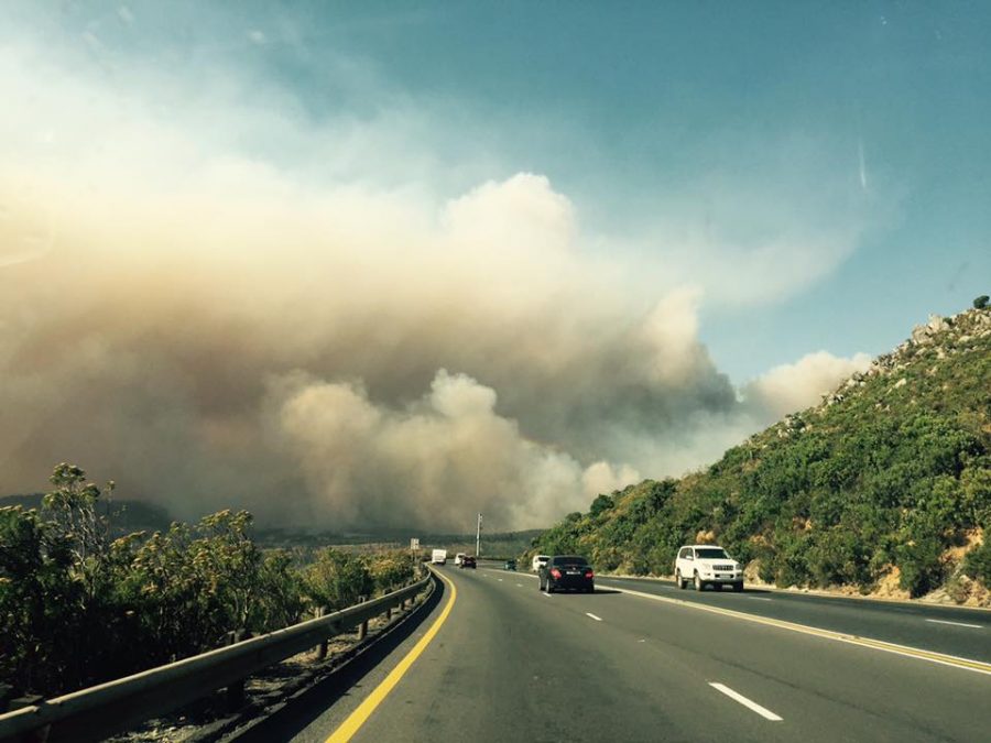 Eight Fires Spread Across the Western Cape Today as Winds Rage