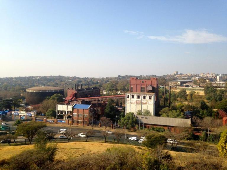 View over Egoli Gas - Heritage Portal - August 2015 - 1