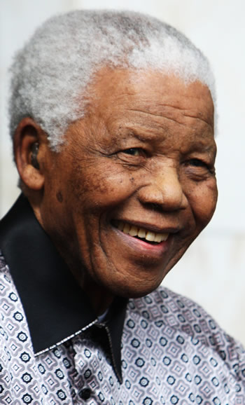 Former President Nelson Mandela