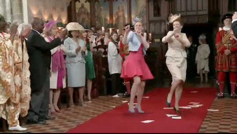 British royal wedding video