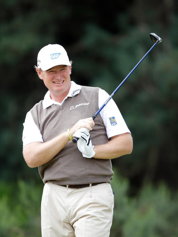 Ernie Els British Open, South African golfer