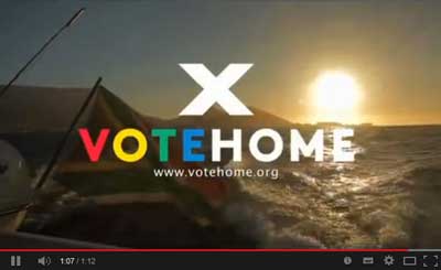 South Africans Vote Home