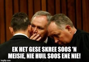 Oscar's tears in court